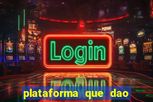 plataforma que dao bonus de cadastro